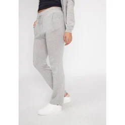 Pantalon femme ZUMBA en cachemire gris perle