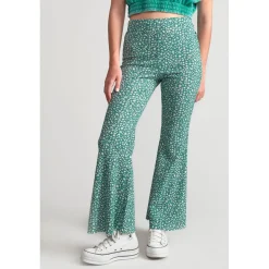 Pantalon fille, bootcut JAYAGI vert