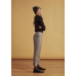 Pantalon fille, carotte HOBBESGI gris