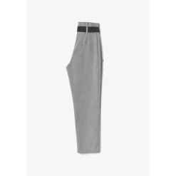 Pantalon fille, carotte HOBBESGI gris