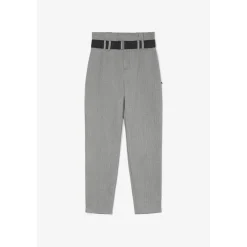 Pantalon fille, carotte HOBBESGI gris
