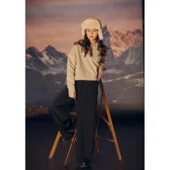 Pantalon fille, droit RELLGI noir