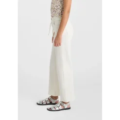 Pantalon fille flare en jeans ALEXGI blanc Ruby