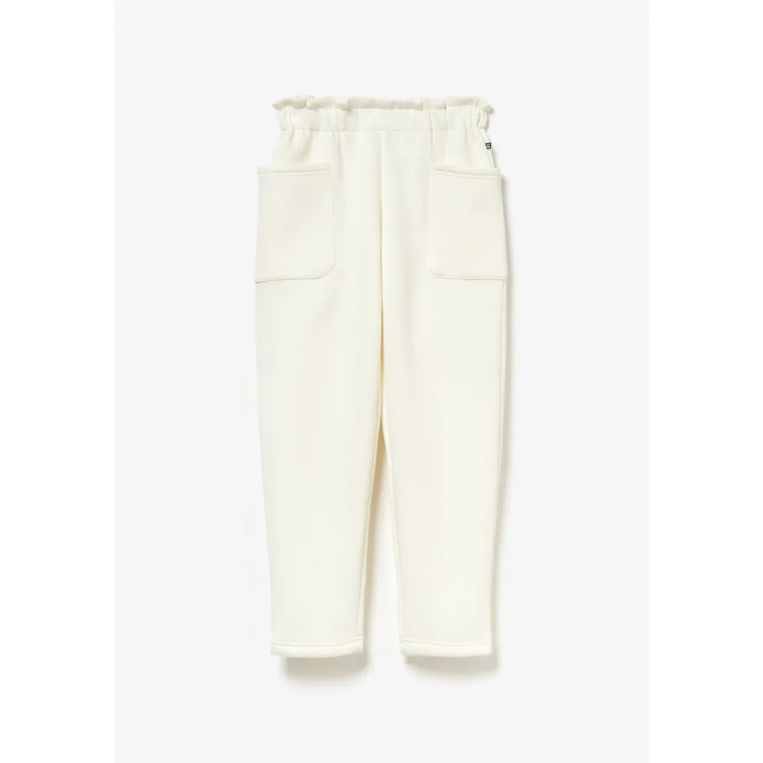 Pantalon fille, jogpant GUINGI blanc