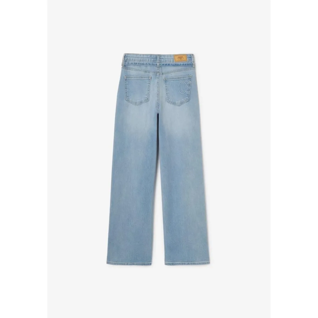 Pantalon flare en jeans ALEXGI bleu Nora