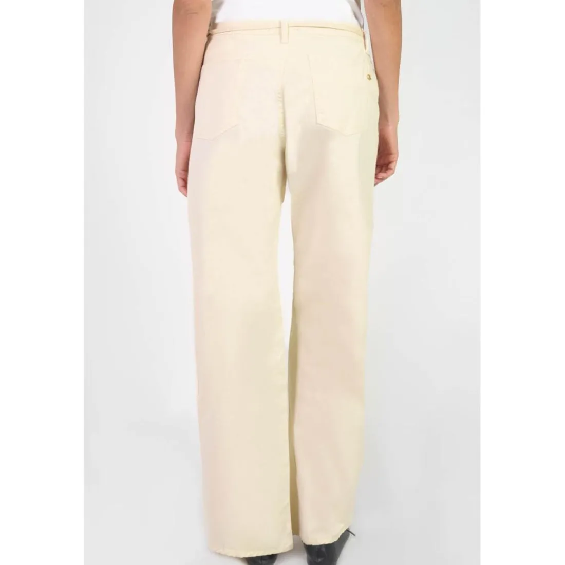 Pantalon flare TAHIS beige Nora