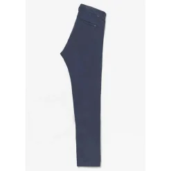 Pantalon garçon, chino Jasbo bleu nuit en coton