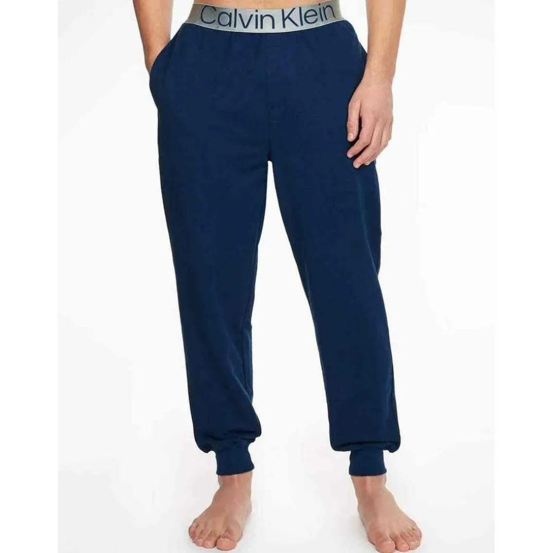 Pantalon jogging Homme - Bleu Calvin Klein Underwear en coton