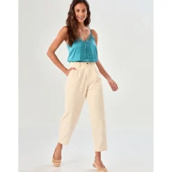 Pantalon large à pinces