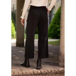 Pantalon Large Noir MIRAZIO