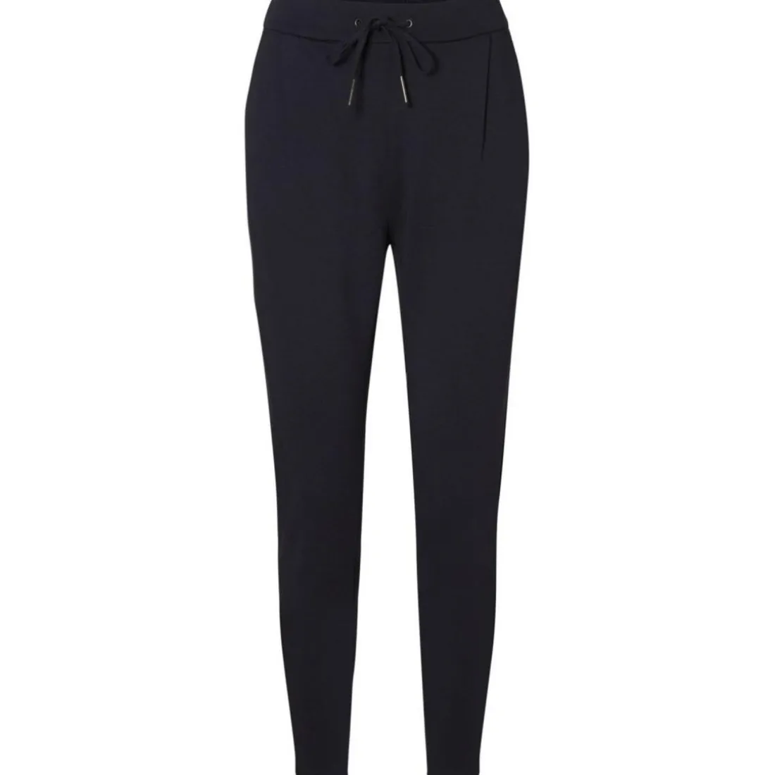 Pantalon Loose Fit Taille moyenne Pleine longueur bleu en viscose Fern