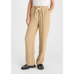 Pantalon loose, large CANCUN beige Maya