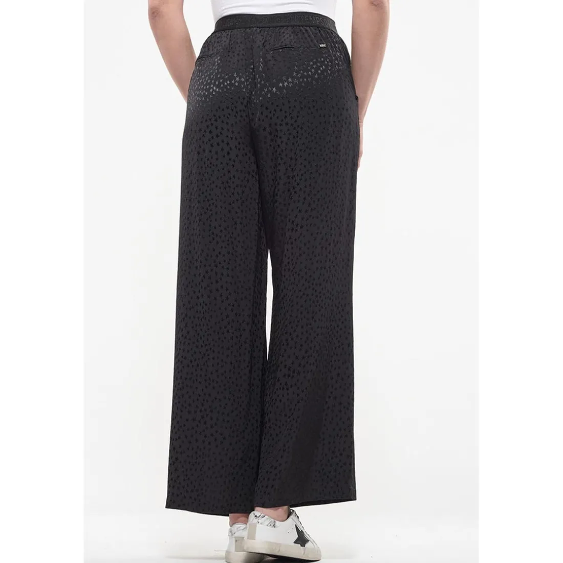 Pantalon loose, large CANG noir