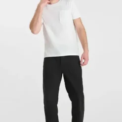 Pantalon loose, large HOBO noir Jesse en coton