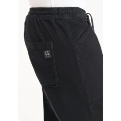 Pantalon loose, large MILAK noir Marc en coton