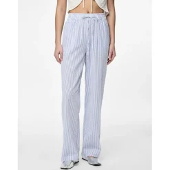 Pantalon loose string en coton Sally bleu Esme