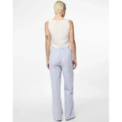 Pantalon loose string en coton Sally bleu Esme