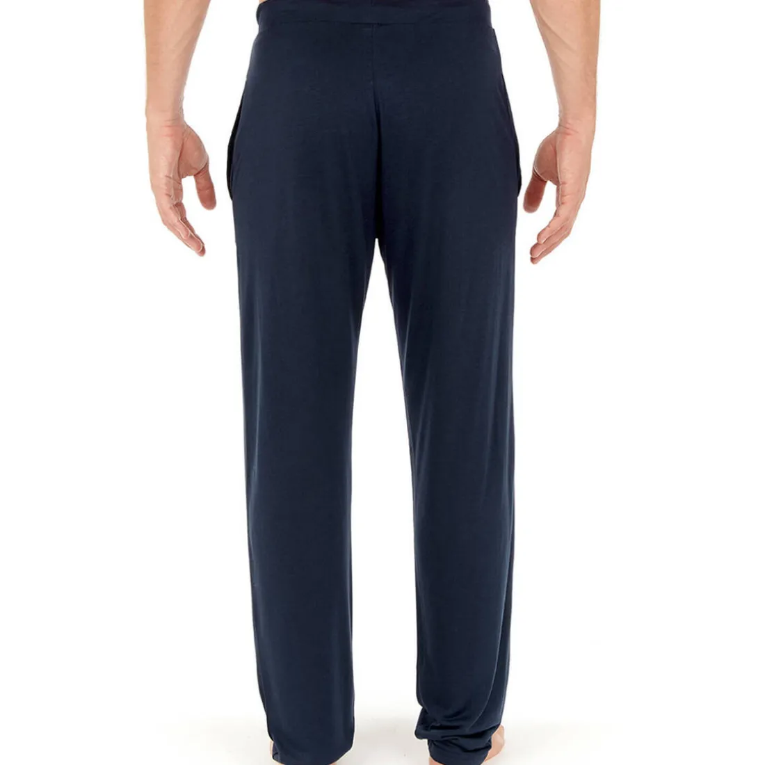 Pantalon marine en viscose