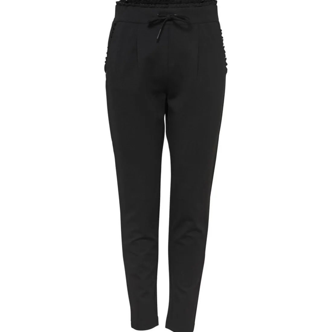Pantalon noir en viscose Vox