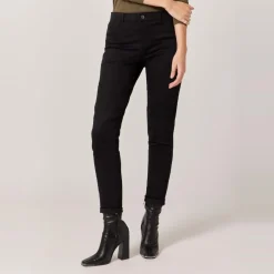 Pantalon power stretch skinny+ noir en coton