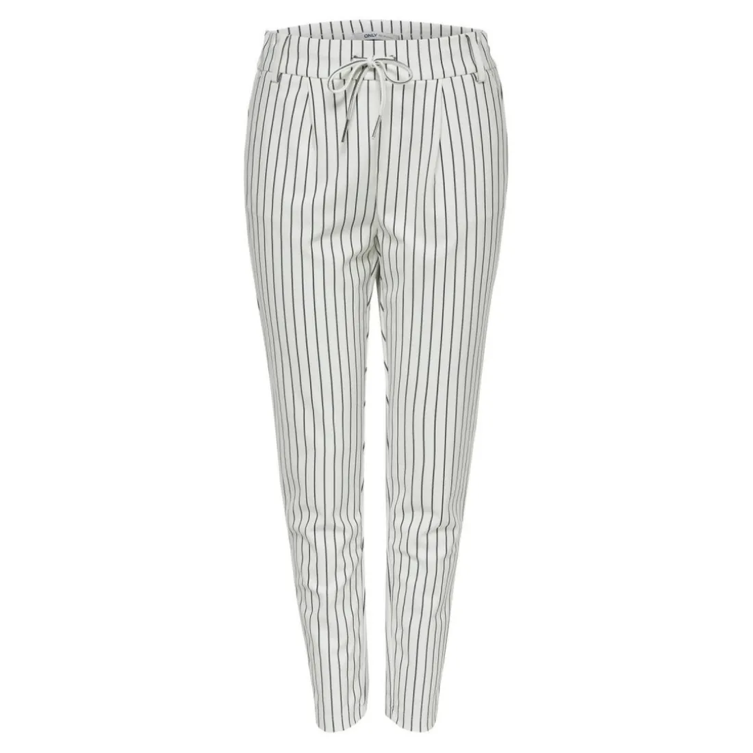 Pantalon Rayures blanc en viscose
