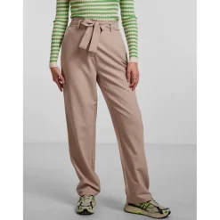 Pantalon regular fit gris Nia