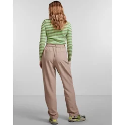 Pantalon regular fit gris Nia