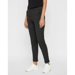 Pantalon Regular Fit Taille moyenne Pleine longueur gris