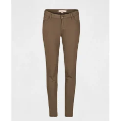 Pantalon skinny kaki taille basse