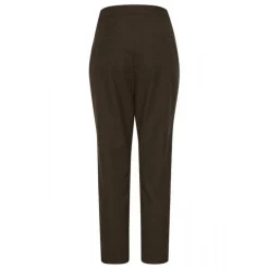 Pantalon slim BYEVI marron foncé