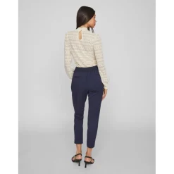 Pantalon slim fit bleu foncé Kali