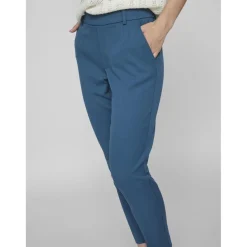 Pantalon slim fit turquoise Lila