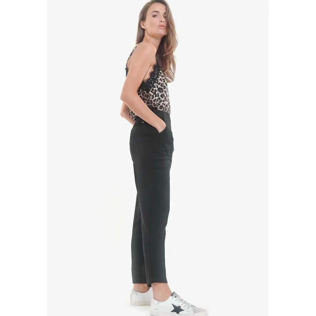 Pantalon slim MAGY noir