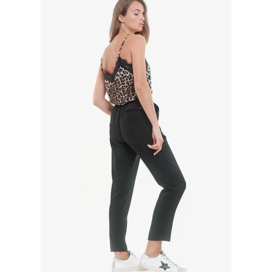 Pantalon slim MAGY noir
