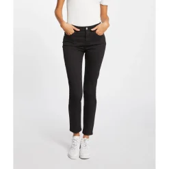 Pantalon slim taille standard noir