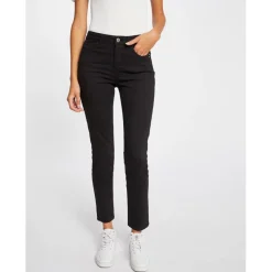 Pantalon slim taille standard noir