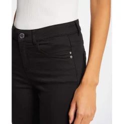 Pantalon slim taille standard noir