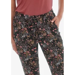 Pantalon slim TULIPE noir