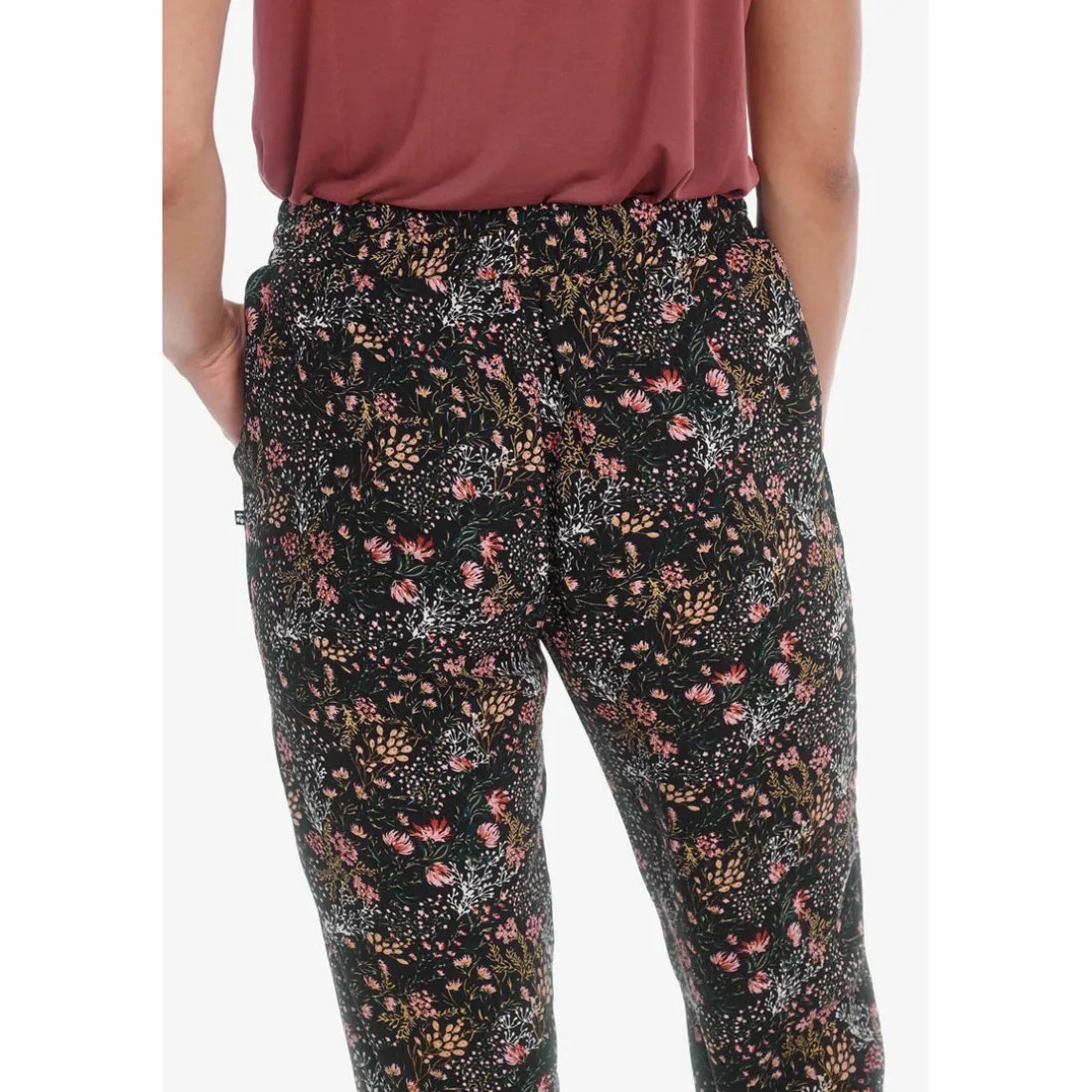 Pantalon slim TULIPE noir