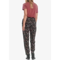 Pantalon slim TULIPE noir
