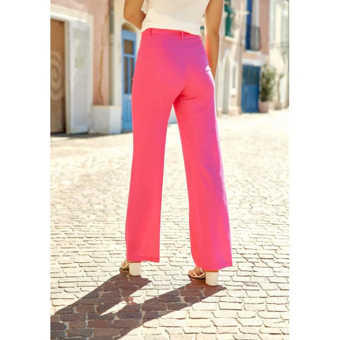 Pantalon SYLVAIN fuchsia