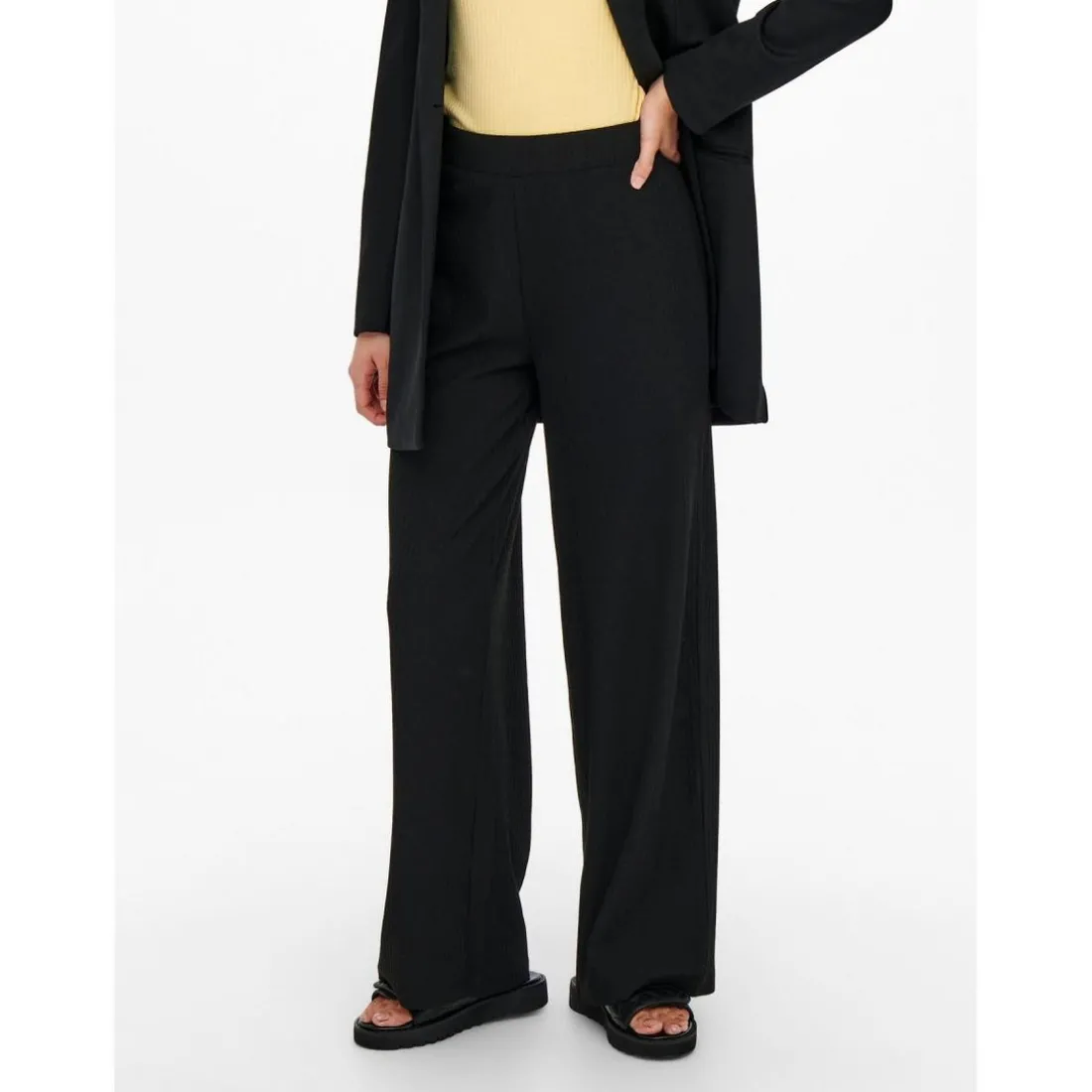 Pantalon Taille élastiquée noir