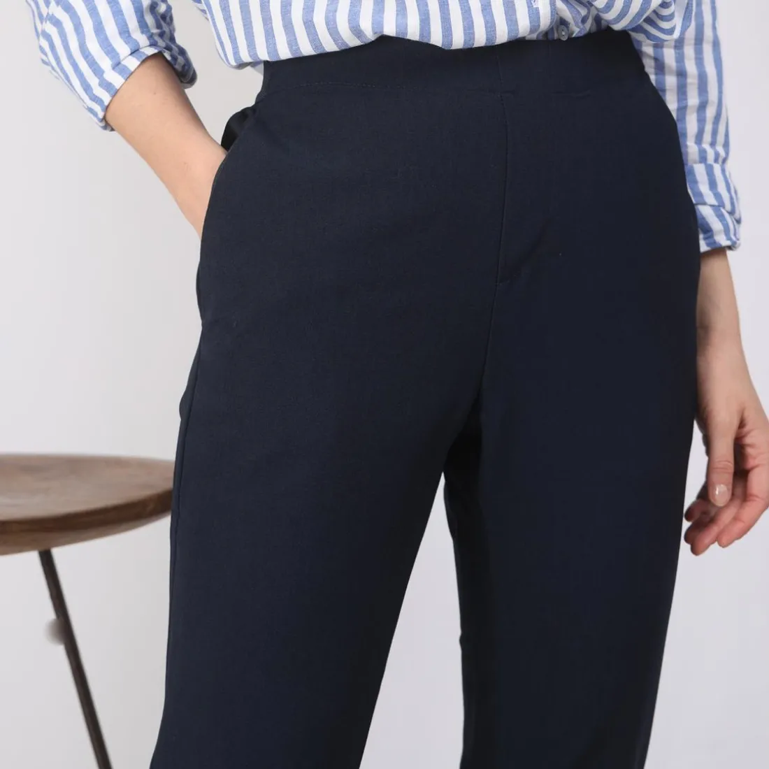 Pantalon taille élastiquée Virgile