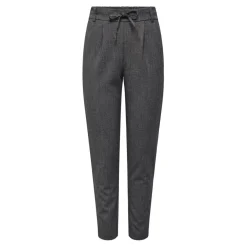 Pantalon taille moyenne gris foncé Zoé