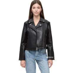 Perfecto simili cuir Pepe Jeans femme - Noir