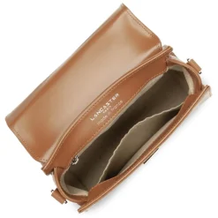 Petit sac à main en cuir camel Suave Even
