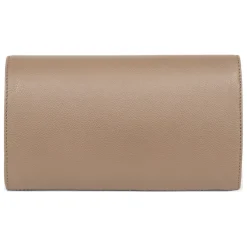 Pochette de soirée - Cuir de vachette - Écorce - Confort beige