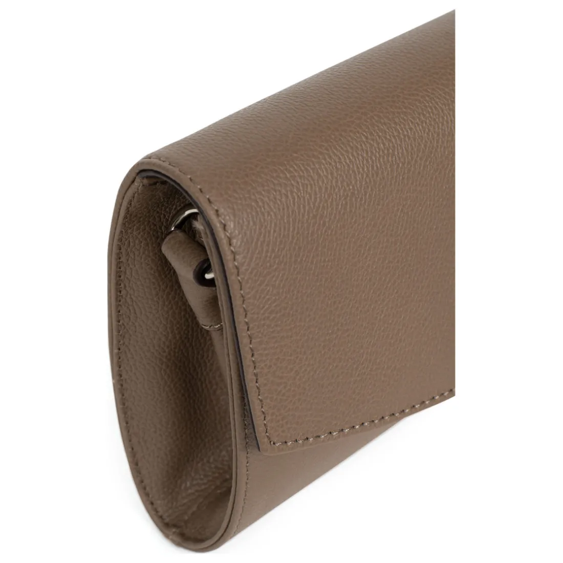 Pochette de soirée - Cuir de vachette - Écorce - Confort beige