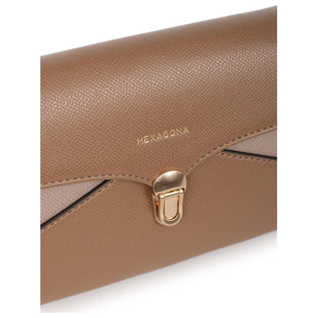 Pochette de soirée MERLINE Écorce/Taupe Pax