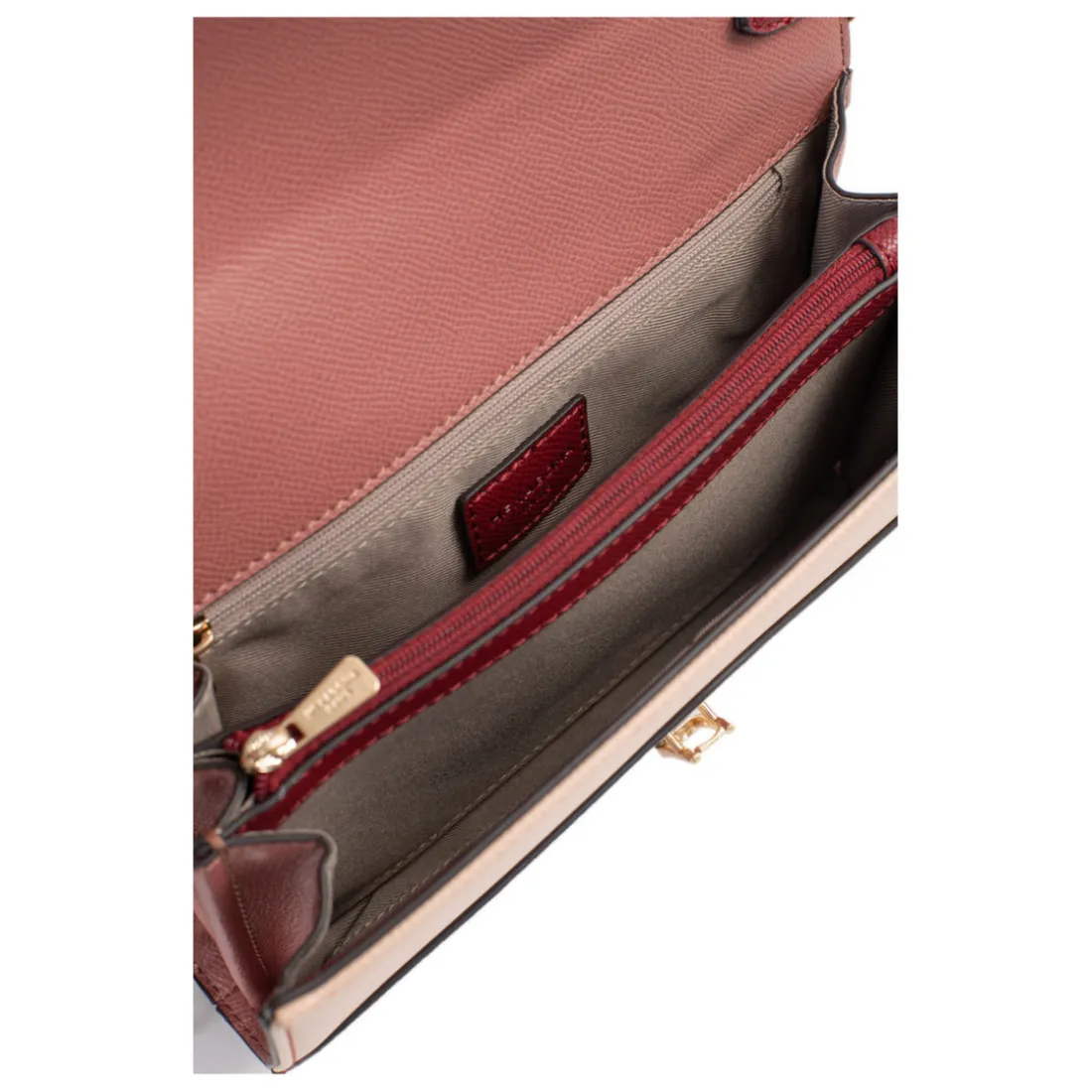 Pochette de soirée MERLINE Bordeaux/Multicolore Eve